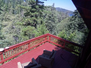 qqlake arrowhead deck from roof